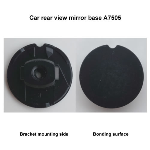 Car rear view mirror base A7505