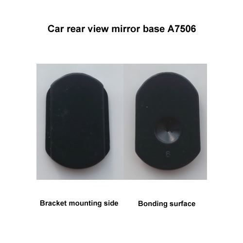 Car rear view mirror base A7506