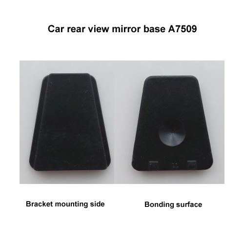 Car rear view mirror base A7509